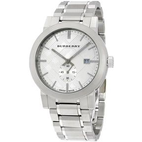 Burberry Men's Chronograph The City Silver Watch BU9900