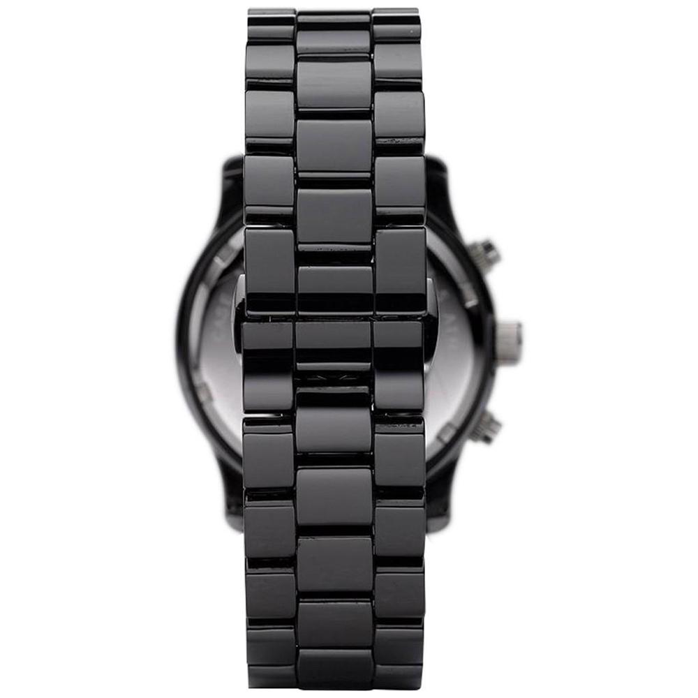 Ladies / Womens Runway Black Ceramic Chronograph Michael Kors Designer Watch MK5162