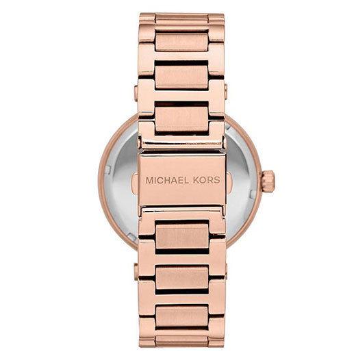 Ladies / Womens Skylar Crystal Rose Gold Stainless Steel Bracelet Michael Kors Designer Watch MK5868