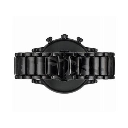 Mens / Gents Luigi Black Stainless Steel Chronograph Emporio Armani Designer Watch AR11045