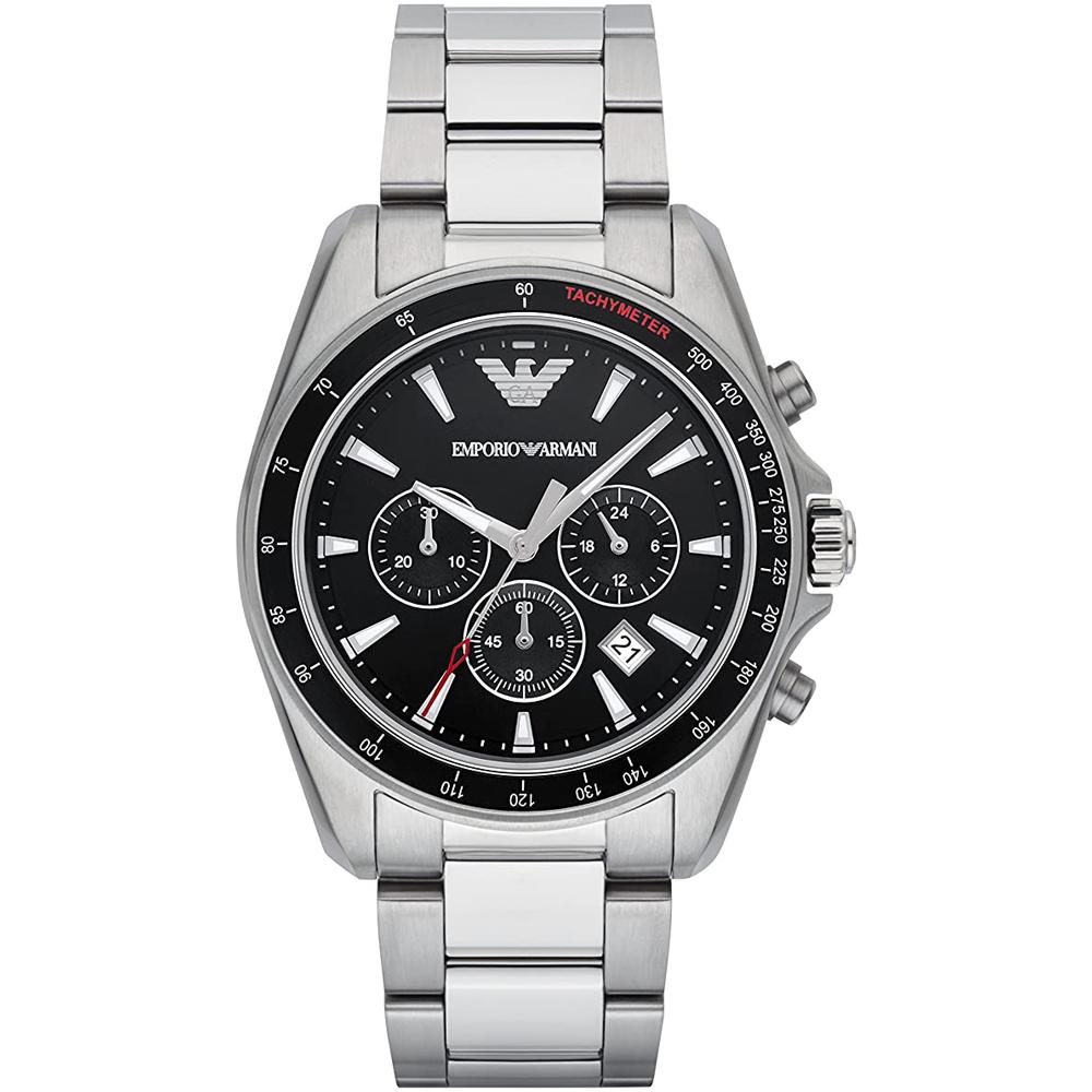 Mens / Gents Sport Stainless Steel Chronograph Emporio Armani Designer Watch AR6098