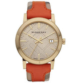 Burberry Ladies Watch The City Check Champagne BU9016 RealWatch™
