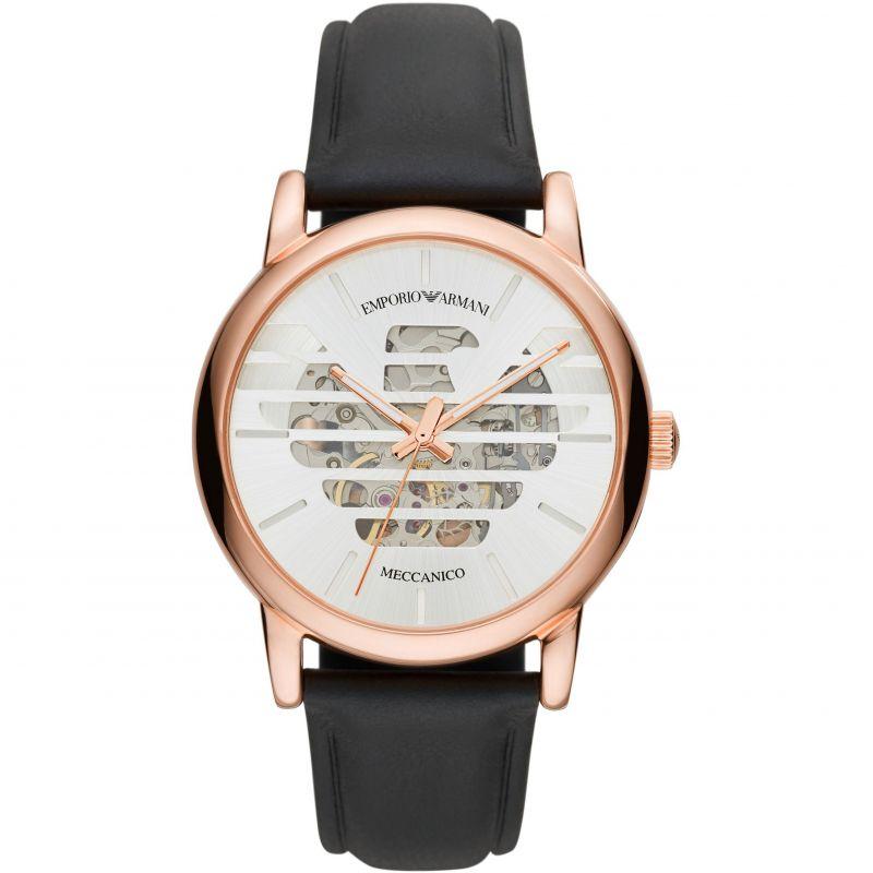 Emporio Armani Men's Automatic Luigi Watch Rose AR60031 