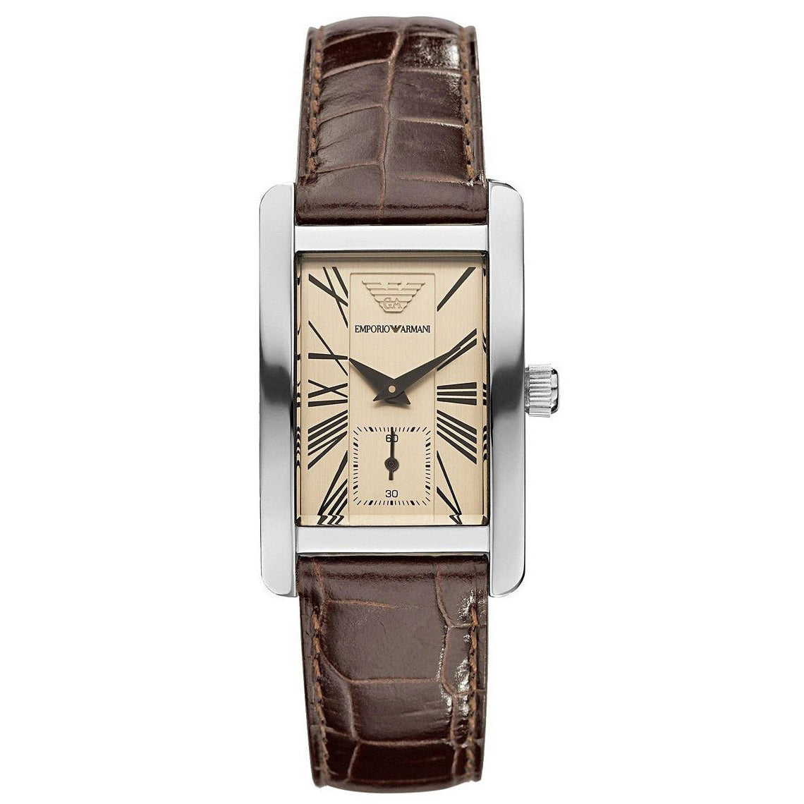 Emporio Armani Men's Automatic Classic Brown Watch AR0154