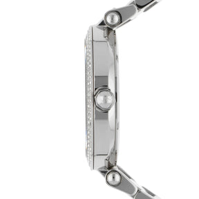 Ladies / Womens Designer Silver Stainless Steel Michael Kors Designer Watch MK6424