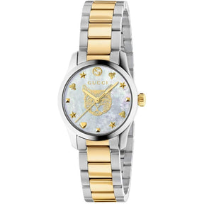 Gucci  G-Timeless Ladies Two-Tone Watch YA1265012