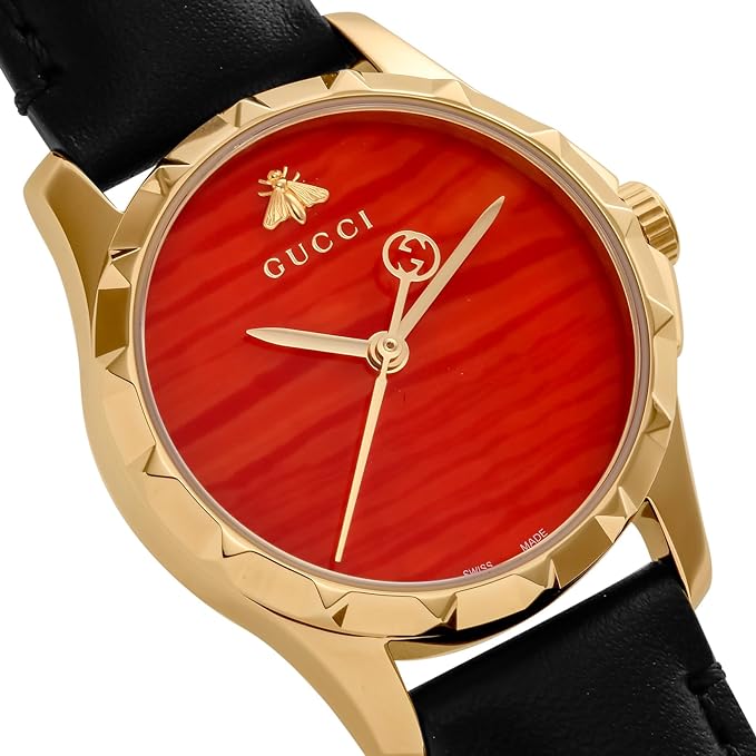 Gucci Le Marche Coral  Red Ladies Watch YA126556