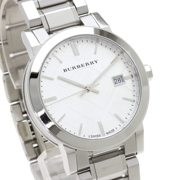 Burberry Ladies The City Steel Watch BU9000