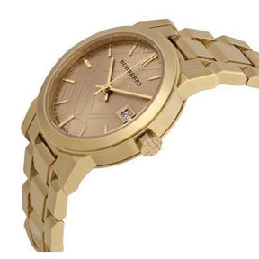 Burberry Ladies Watch The City Champagne Gold Watch BU9134