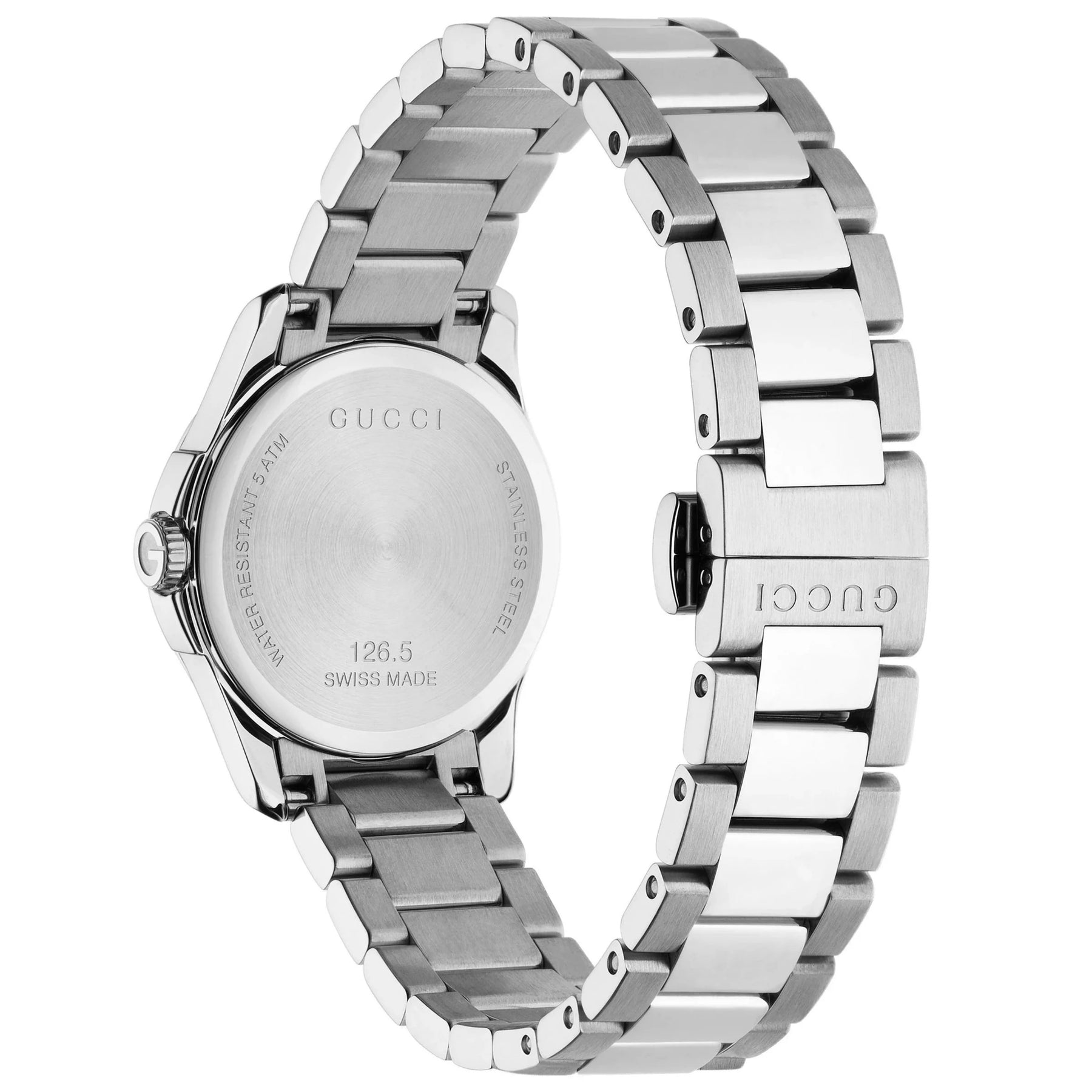Gucci  G-Timeless Ladies Silver Watch YA126526