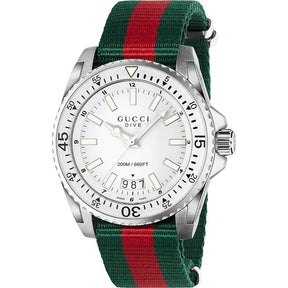 Gucci  G-Timeless Men's White Watch YA126231