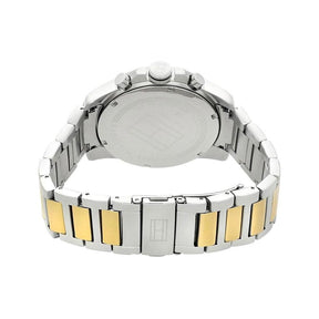 Mens / Gents Silver & Gold Stainless Steel Tommy Hilfiger Designer Watch 1791559