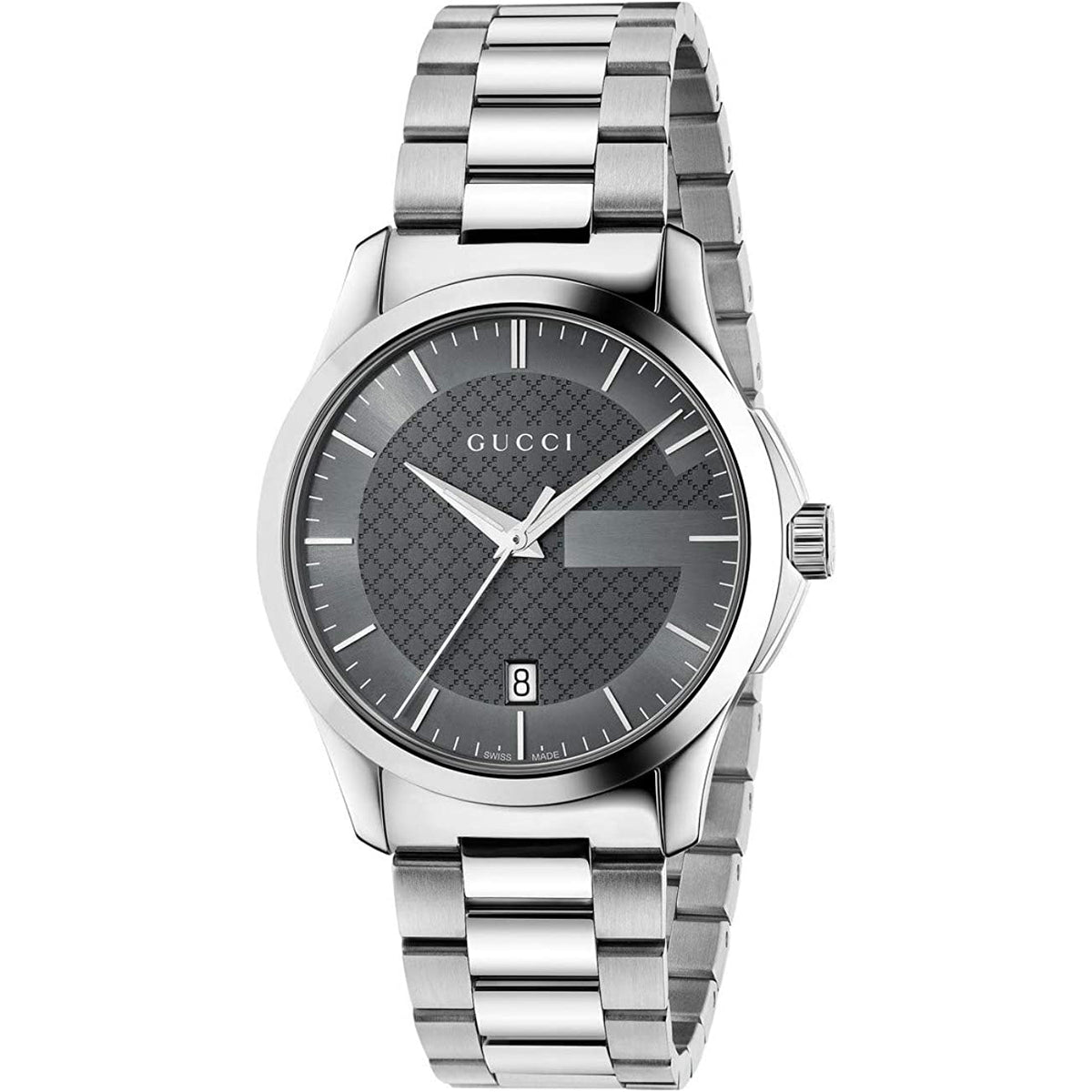 Gucci G-Timeless Unisex Grey Watch YA126441