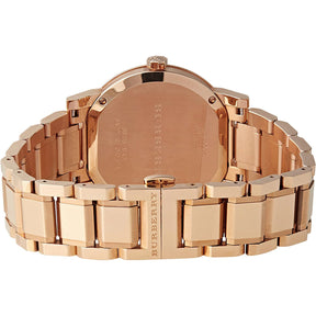 Burberry Ladies The City Rose Gold PVD Watch BU9004