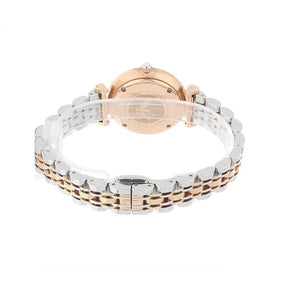 Ladies / Womens Rose Gold & Silver Stainless Steel Emporio Armani Designer Watch AR11094