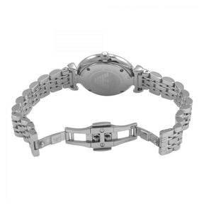 Ladies / Womens Silver Stainless Steel Designer Emporio Armani Designer Watch AR1682