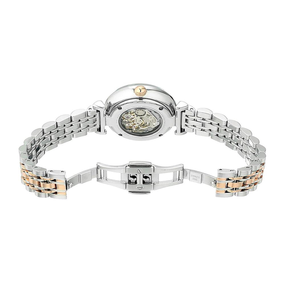 Ladies / Womens Silver Stainless Steel Emporio Armani Designer Watch AR1991