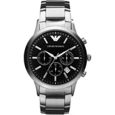 Mens Classic Stainless Steel Chronograph Emporio Armani Watch AR2434