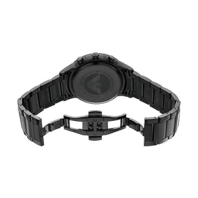 Mens / Gents Grey Stainless Steel Emporio Armani Designer Watch AR2454
