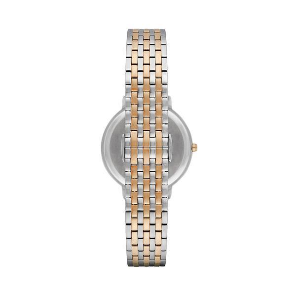 Ladies / Womens Two Tone Stainless Steel Bracelet Emporio Armani Designer Watch AR2515