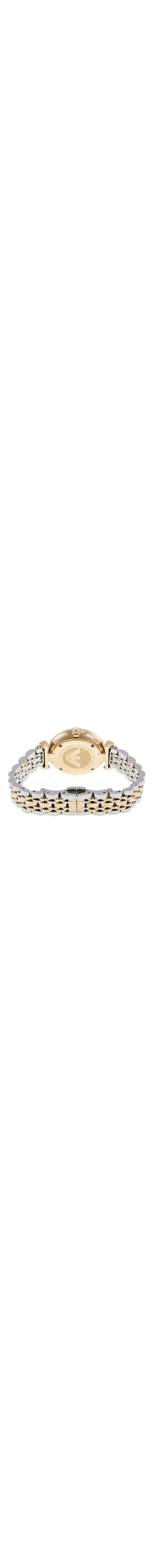 Ladies / Womens Gold & Silver Stainless Steel Emporio Armani Designer Watch AR8031