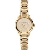 Ladies / Womens Gold The Classic Stainless Steel Burberry Designer Watch BU10109