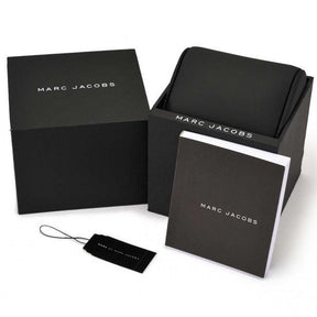 Ladies / Womens Rock Grey Stainless Steel Chronograph Marc Jacobs Designer Watch MBM2550