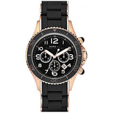 Ladies / Womens Pelly Black Dial Rose Gold Stainless Steel Marc Jacobs Designer Watch MBM2553