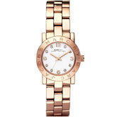 Ladies / Womens Mini AMY Rose Gold Stainless Steel Marc Jacobs Designer Watch MBM3078