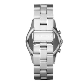Ladies / Womens Henry Glitz Silver Stainless Steel Chronograph Marc Jacobs Designer Watch MBM3104