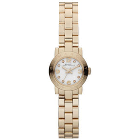Ladies / Womens AMY Dinky Gold Stainless Steel Marc Jacobs Designer Watch MBM3226