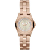 Ladies / Womens Baby Dave Rose Gold Stainless Steel Marc Jacobs Designer Watch MBM3235