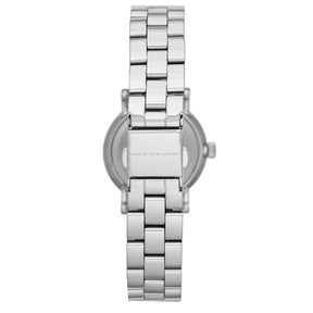 Ladies / Womens Mini Baker Silver Stainless Steel Marc Jacobs Designer Watch MBM3246