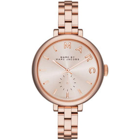 Ladies / Womens Sally Rose Gold Stainless Steel Marc Jacobs Designer Watch MBM3364