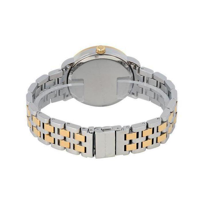 Ladies / Womens Fergus Silver Two-Tone Stainless Steel Marc Jacobs Designer Watch MBM3426