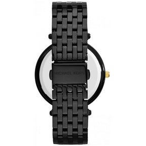 Ladies / Womens Darci Black Stainless Steel Bracelet Michael Kors Designer Watch MK3322