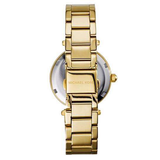 Ladies / Womens Mini Parker Gold Chronograph Michael Kors Designer Watch MK6056