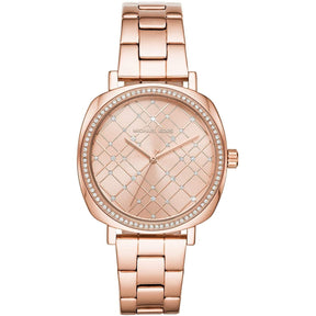 Analogue Watch - Michael Kors MK3990 Ladies Rose-Gold Nia Watch