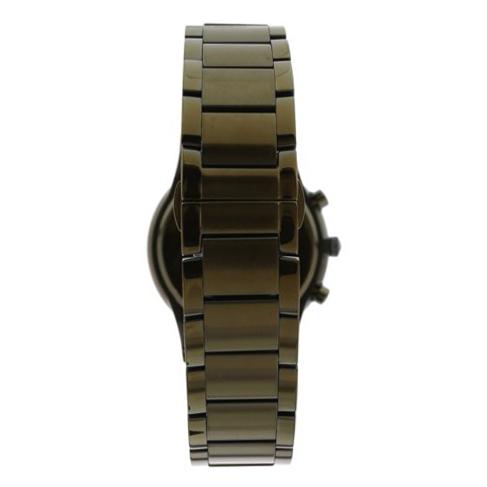 Mens / Gents Renato Kahaki Green Chronograph Emporio Armani Designer Watch AR11117