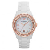 Ladies / Womens Ceramic White Emporio Armani Designer Watch AR1472