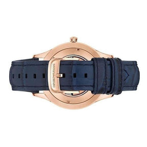 Mens / Gents Sport Navy Leather Emporio Armani Designer Watch AR1947