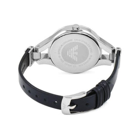 Ladies / Womens Blue Bracelet Mother of Pearl Emporio Armani Designer Watch AR7429