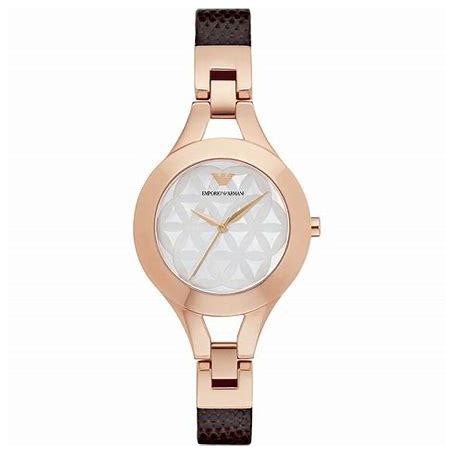 Ladies Rose Gold Mother of Pearl Emporio Armani Watch AR7431