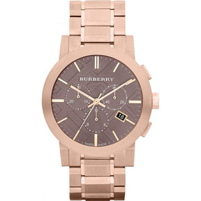 Burberry Men's Watch Chronograph The City Rose Gold BU9353 RealWatch™