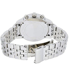 Chronograph Watch - Michael Kors MK5021 Ladies Silver Stainless Steel Chronograph Watch