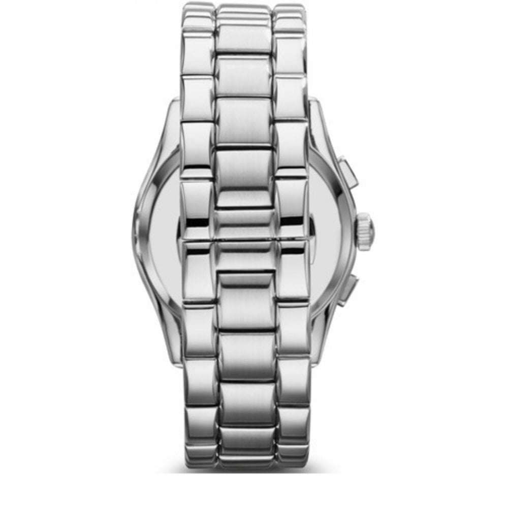 Mens / Gents Classic Gunmetal Grey Chronograph Emporio Armani Designer Watch AR0673