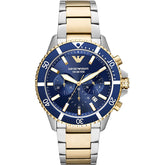 Emporio Armani Men's Chronograph Diver Blue Watch AR11362