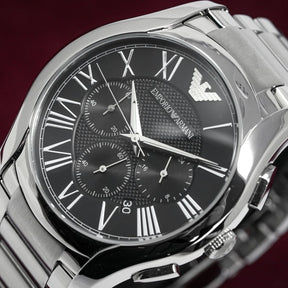 Emporio Armani Men's Chronograph Watch Black AR11083 