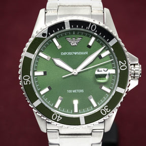 Emporio Armani Men's Diver Watch Steel AR11338 