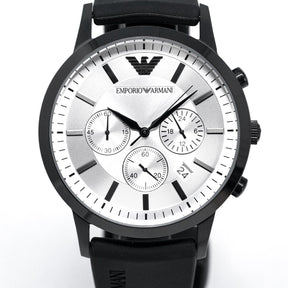 Emporio Armani Men's Luigi Chronograph Watch Black PVD AR11048 